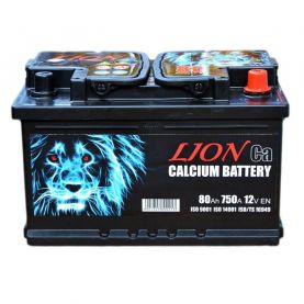 Автомобильный аккумулятор Lion 6СТ-80Ah АзЕ 750A (EN) R075624UN