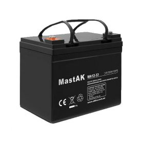 Аккумулятор тяговый MastAK AGM 33Ah 12V MA12-33EV