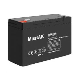 Аккумулятор тяговый MastAK AGM 14Ah 6V MT6140