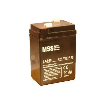 Аккумулятор тяговый MastAK AGM 4Ah 6V LA640