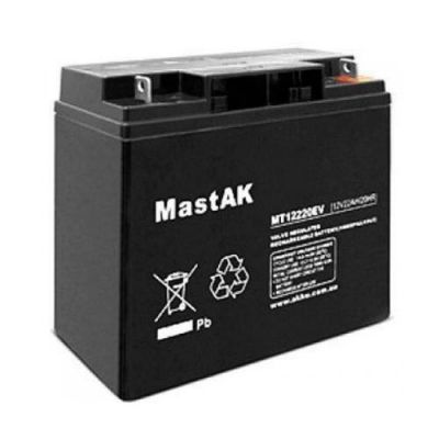 Акумулятор тяговий MastAK AGM 22Ah 12V MT12220EV