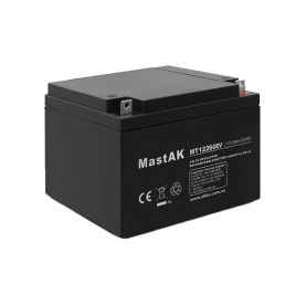 Акумулятор тяговий MastAK AGM 26Ah 12V MT12260EV