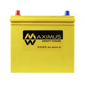 Автомобильный аккумулятор MAXIMUS Asia smf (NS60) 55Ah 520A L+ т. к. 5502511