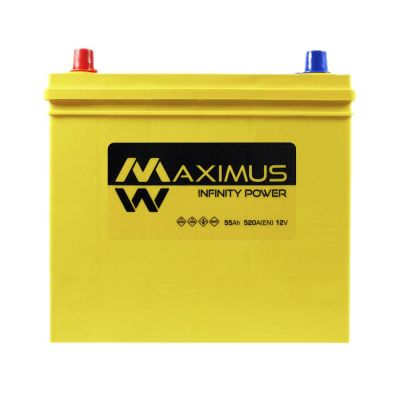 Автомобильный аккумулятор MAXIMUS Asia smf (NS60) 55Ah 520A L+ т. к. 5502511