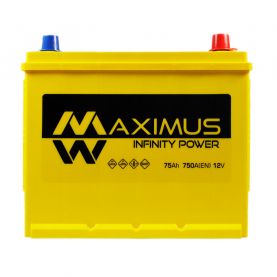 Автомобильный аккумулятор MAXIMUS Asia smf 6СТ-75Ah АзЕ 750A 5752263