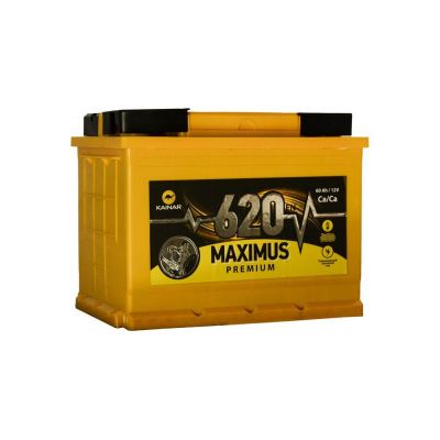 Автомобильный аккумулятор MAXIMUS Premium 6СТ-60Ah Аз 620A (EN) 560 76 02