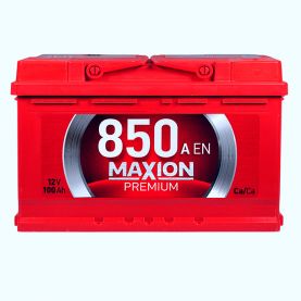 Автомобильный аккумулятор MAXION Premium TR 6СТ-100Аh АзЕ 850A 5902260