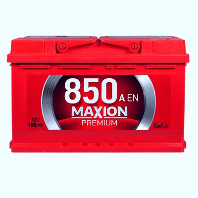 Автомобильный аккумулятор MAXION Premium TR 6СТ-100Аh АзЕ 850A 5902260