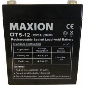 Аккумулятор тяговый MAXION 5Ah 12V OT 5-12