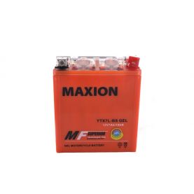 Мото аккумулятор MAXION YTX 7Ah GEL YTX7L-BS