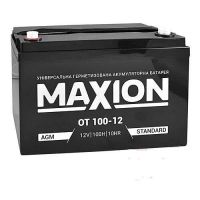 Аккумулятор тяговый MAXION AGM 100Ah 12V OT 100-12
