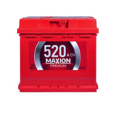 Автомобільний акумулятор MAXION Premium TR (L1) 50 Аh 520A  R+ 5502430