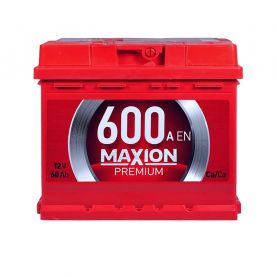Автомобільний акумулятор MAXION Premium TR (L2) 60 Аh 600A  L+ 5602670