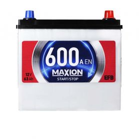 Автомобільний акумулятор MAXION EFB SMF Asia (D23) 63Ah 600A R+ 56320499