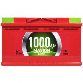 Автомобільний акумулятор MAXION Diesel MF (L5) 110Ah 1000A R+ 6002324