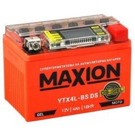 Мото акумулятор MAXION 6СТ-3Ah АзЕ 12В 70А (EN) YTX4L-BS