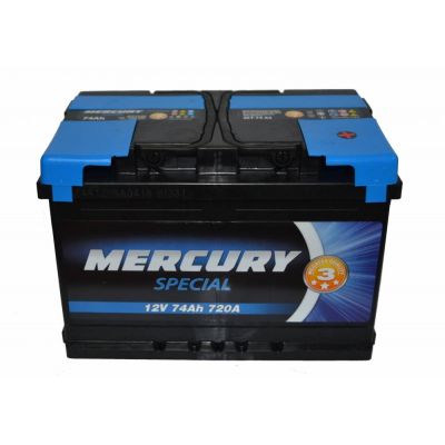Автомобильный аккумулятор MERCURY SPECIAL 6СТ-74Ah АзЕ 720A (EN)