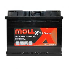 Автомобільний акумулятор MOLL X-Tra Charge 6СТ-62Ah АзЕ 600A (EN) 84062