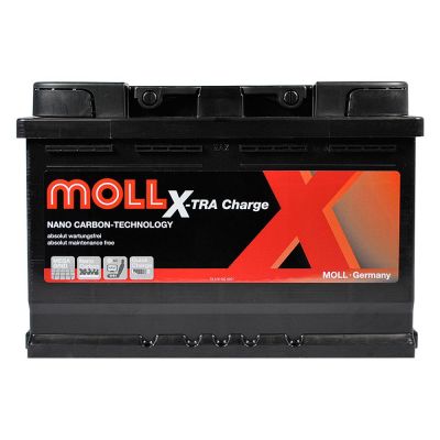 Автомобильный аккумулятор MOLL X-Tra Charge 6СТ-85Ah АзЕ 800A (EN) 84085