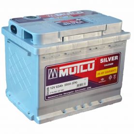 Автомобильный аккумулятор Mutlu Silver 6СТ-63Ah АзЕ 600A (EN) L2.63.060.A