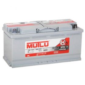 Автомобильный аккумулятор Mutlu Silver 6СТ-110Ah АзЕ 760A (EN) L6.110.092.A