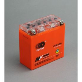 Мото аккумулятор YT 14B-4 (GEL) OUTDO (12V, 12A)