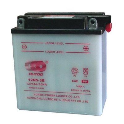 Мото акумулятор OUTDO 12N 9-3B (12V, 9A)