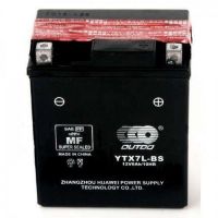 Мото аккумулятор Outdo 6СТ-6Ah АзЕ 12В 100А (EN) YTX7L-BS