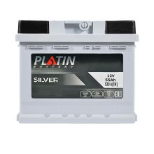 Автомобільний акумулятор PLATIN Silver MF 6СТ-55Ah АзЕ 520A 5502392