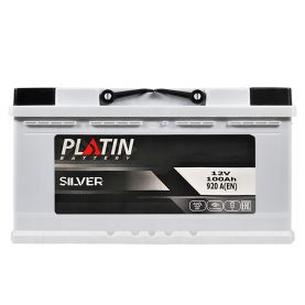 Автомобильный аккумулятор PLATIN Silver 6СТ-100Ah АзЕ 920A 6002277