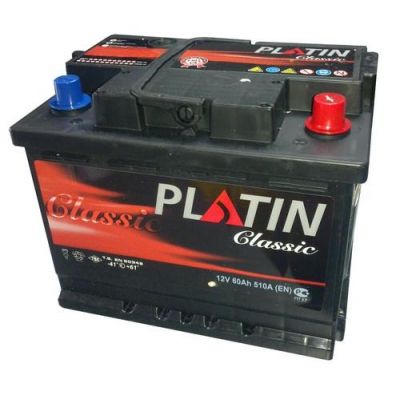 Автомобільний акумулятор PLATIN Classic 6СТ-60Ah Аз 540A (EN)