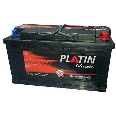 Автомобільний акумулятор PLATIN Classic 6СТ-100Ah АзЕ 840A (EN)