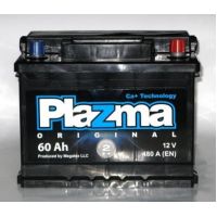 Автомобильный аккумулятор PLAZMA Original 6СТ-60Ah АзЕ 480A (EN)