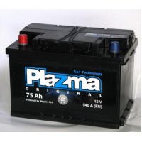 Автомобільний акумулятор PLAZMA Origina 6СТ-75Ah АзЕ 540A (EN)
