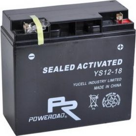 Акумулятор мото POWEROAD AGM 12V (YS12-18)