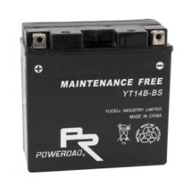 Акумулятор мото POWEROAD AGM 12V (YT14B-BS)