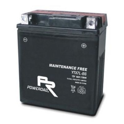 Аккумулятор мото POWEROAD AGM 12V (YTX7L-BS)