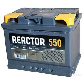 Автомобільний акумулятор REACTOR 6СТ-55Ah АзЕ 550A (EN)