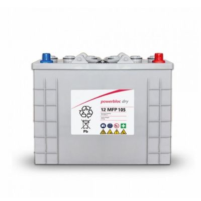 Акумулятор тяговий стаціонарний гелевий Powerbloc GEL 129Ah Аз12MFP105
