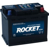 Автомобільний акумулятор ROCKET AGM 6СТ-60Ah АзЕ 640A (CCA) AGM L2