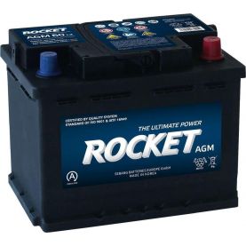 Автомобільний акумулятор ROCKET AGM 6СТ-60Ah АзЕ 640A (CCA) AGM L2
