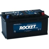 Автомобильный аккумулятор ROCKET AGM 6СТ-80Ah АзЕ 800A (CCA) AGM L4
