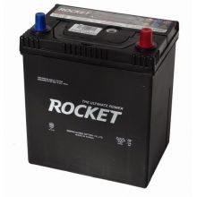 Автомобильный аккумулятор ROCKET Japan 6СТ-40Ah АзЕ ASIA 340A (CCA) ТК с переходником под клемму STD SMF 42B19L