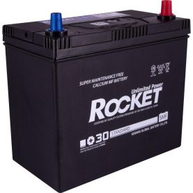 Автомобільний акумулятор ROCKET Japan 6СТ-45Ah АзЕ 430A (CCA) ТК SMF 55B24L