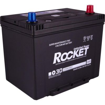 Автомобильный аккумулятор ROCKET Japan 6СТ-70Ah АзЕ 600A (CCA) SMF 80D26L
