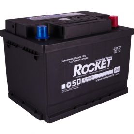 Автомобильный аккумулятор ROCKET 6СТ-62Ah АзЕ 540A (CCA) SMF 62L-LB2