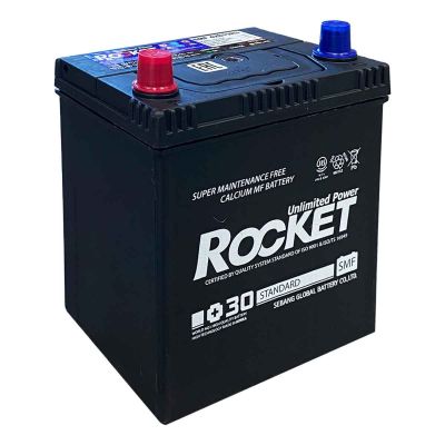 Автомобильный аккумулятор ROCKET 6СТ- 40Ah ASIA Аз 340А (CCA) SMF 42B19RS