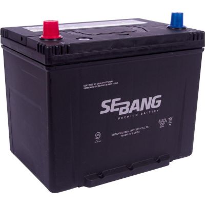 Автомобільний акумулятор SEBANG Japan 6СТ-70Ah Аз ASIA 600A (CCA) SMF 80D26R