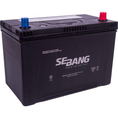 Автомобільний акумулятор SEBANG Japan 6СТ-90Ah АзЕ ASIA 730A (CCA) SMF 95D31L