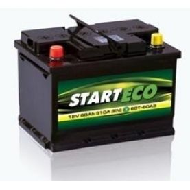 Автомобильный аккумулятор START ECO 6СТ-62Ah Аз 530A (EN)